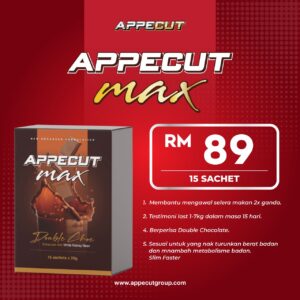 appecut | Appecut No.1 Best Supplement Kawal Selera Makan