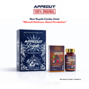 4 Combo Appecut Royale Blue + Venocut Berry